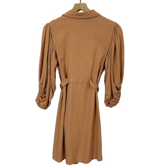 Girl and the Sun Alessi Mini Dress - Toffee - Large - Picture 9 of 15